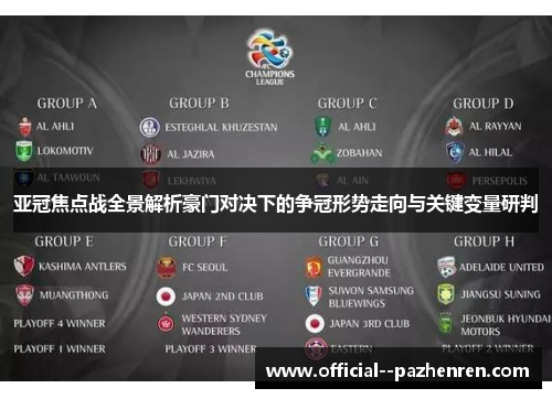 亚冠焦点战全景解析豪门对决下的争冠形势走向与关键变量研判